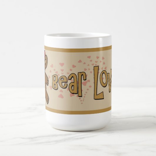 Bear Lover Tasse (Mittel)