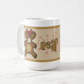 Bear Lover Tasse (Vorderseite Links)