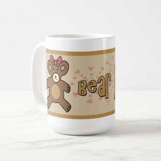 Bear Lover Tasse (Vorderseite Links)