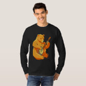 Bear Men's Music Women's Musician Tier T-Shirt (Vorne ganz)