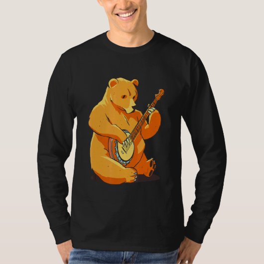 Bear Men's Music Women's Musician Tier T-Shirt (Vorderseite)