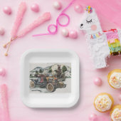 Bear Mischief Pappteller (Party)