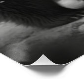 Bear mit einem gemütlichen Pullover Poster (Ecke)