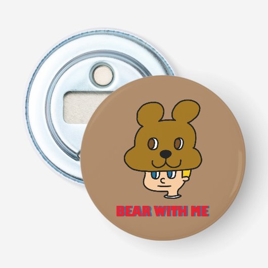 Bear mit Me Flaschenöffner (Vorderseite)