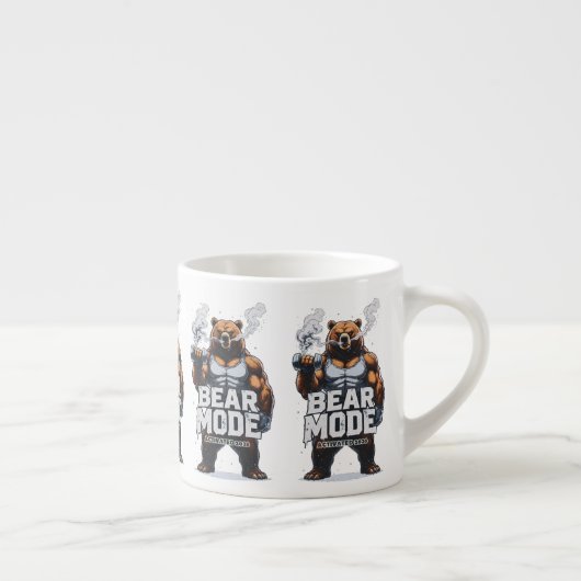 Bear Mode Activated 2026 Espressotasse (Rechts)