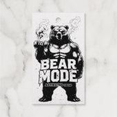 Bear Mode Activated 2026 Geschenkanhänger (Rückseite)