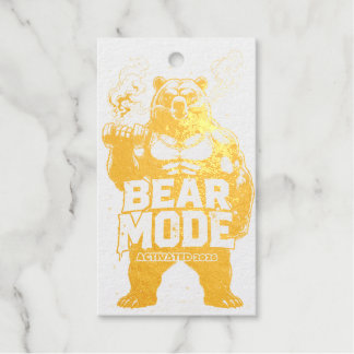 Bear Mode Activated 2026 Geschenkanhänger
