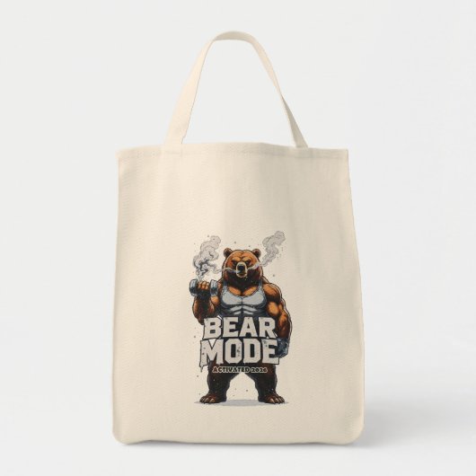 Bear Mode Activated 2026 Tragetasche (Vorne)
