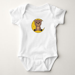 Bear Moon Good Night Moon Bären Niedlicher Tiere Baby Strampler