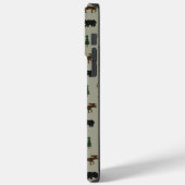 Bear Moose Pine Tree Lodge Hütte Case-Mate iPhone Hülle (Rückseite / Links)