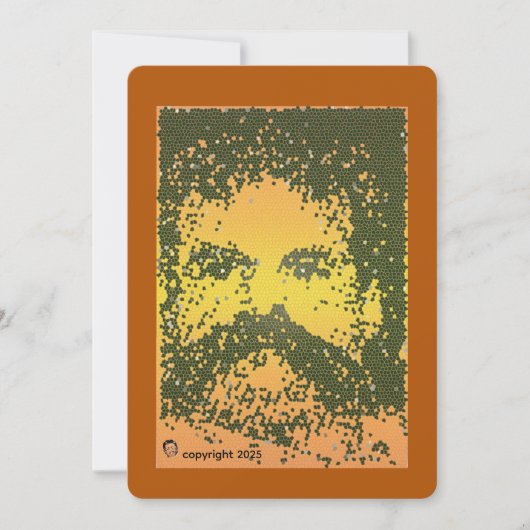 Bear Mosaic vy a Greeting Card Collection Karte (Vorderseite)