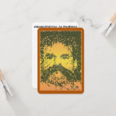 Bear Mosaic vy a Greeting Card Collection Karte (Vorderseite/Rückseite Beispiel)