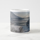 Bear Mountain-Brücke Jumbo-Tasse (Vorderseite)