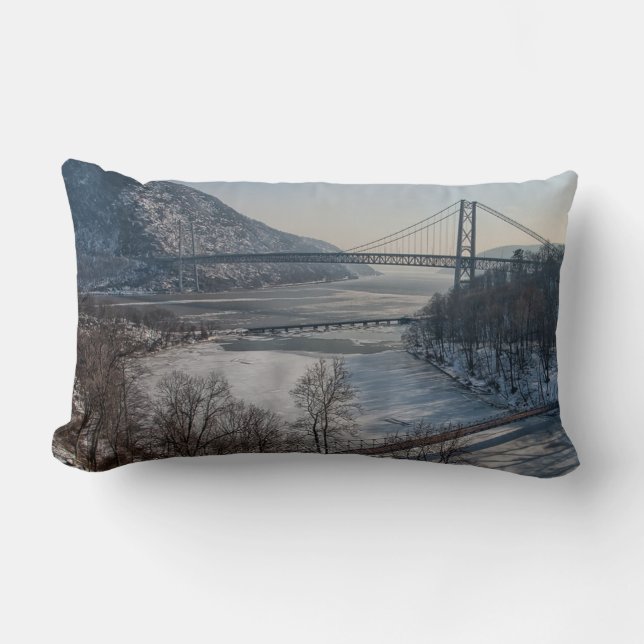 Bear Mountain-Brücke Lendenkissen (Vorderseite)