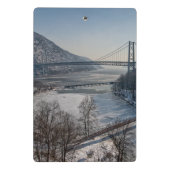 Bear Mountain-Brücke Mini Klemmbrett (Rückseite)