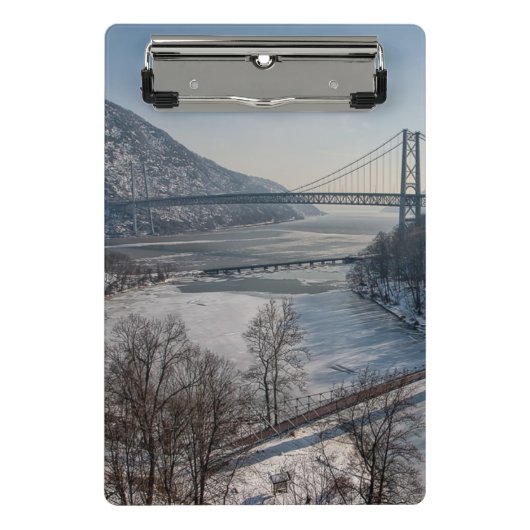 Bear Mountain-Brücke Mini Klemmbrett (Vorderseite)