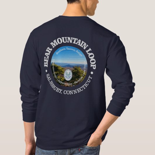 Bear Mountain Loop (rd) T-Shirt (Rückseite)