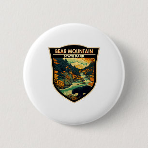 Bear Mountain State Park New York Reise Vintage  Button