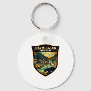 Bear Mountain State Park New York Reise Vintage  Schlüsselanhänger