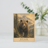 Bear Mountain Wälder VINTAGE Postkarte (Stehend Vorderseite)