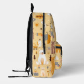 Bear-Muster Bedruckter Rucksack (Links)