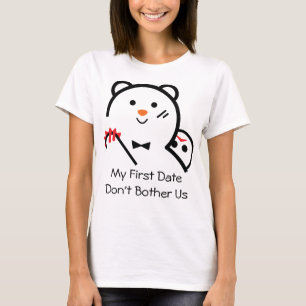 Bear My First Date (Reverse ver) T - Shirt