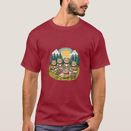 Bear Necessities T - Shirt Designs (Vorderseite)