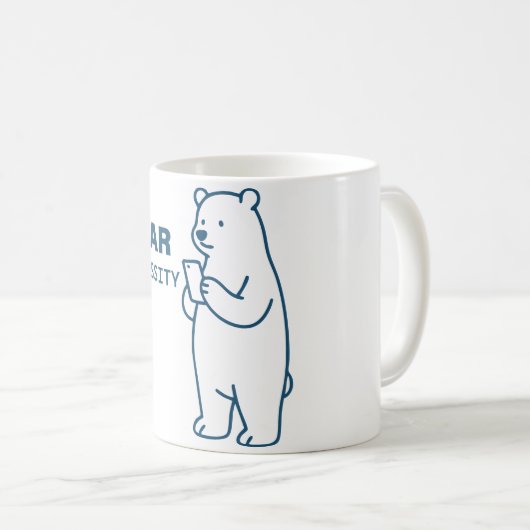 Bear Necessity Kaffeetasse (VorderseiteRechts)