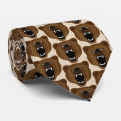 Bear Neck Tie Krawatte (Gerollt)