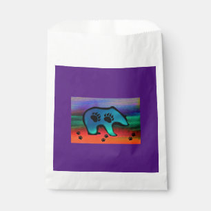 Bear Northern Lights Spirit Bear Geschenktütchen