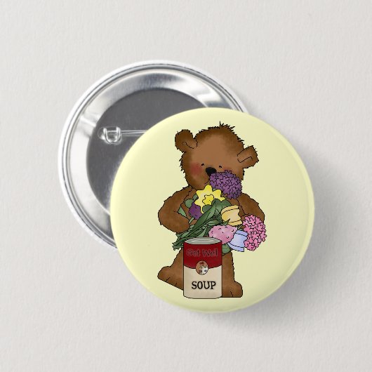 Bear Nurse Button (Vorne & Hinten)