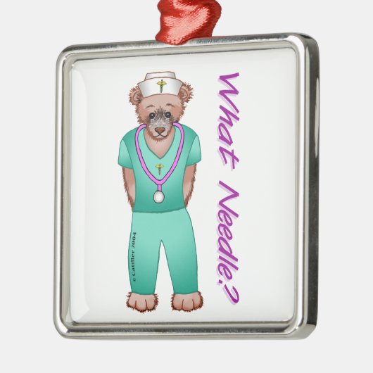 Bear Nurse Ornament (Links)