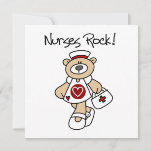 Bear Nurses Rock T - Shirt und Geschenke