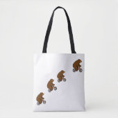 Bear on a Bike – Wild Ride Vibes Tasche (Vorderseite)