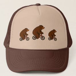 Bear on a Bike – Wild Ride Vibes Truckerkappe