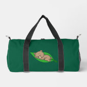 Bear on a Leaf Small Duffle Bag (Vorderseite)