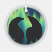 Bear Ornament Personalisiert Aurora Bären Dekorati (Vorderseite)