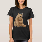 Bear Painter Pinsel T-Shirt (Vorderseite)