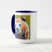 Bear Painting - Gift for Animal Lovers Tasse (Vorderseite Links)