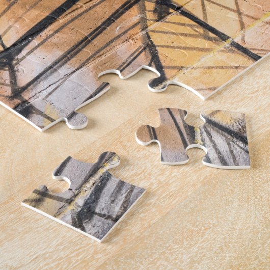 Bear Pattern Puzzles Mural Artwork Komplex Jigsaw (Seite)