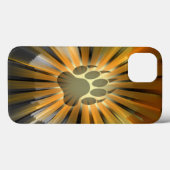 Bear Paw Bären Stolz Flag Rays Case-Mate iPhone Hülle (Rückseite (Horizontal))