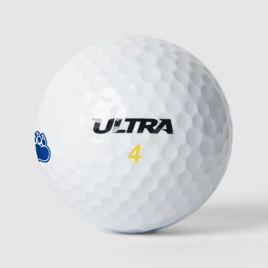 Bear Paw Golf Balls Golfball (Logo)