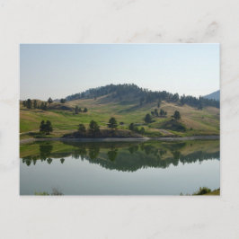 Bear Paw Lake Havre, Montana Postkarte