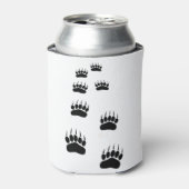Bear Paw Prints Dosenkühler (Kanne Vorderseite)