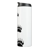 Bear Paw Prints Thermosbecher (Nach rechts gedreht)