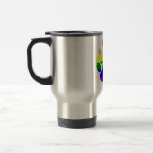 Bear Paw Rainbow Flag Reisebecher (Links)
