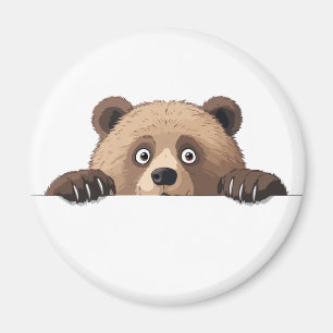 Bear Peking Niedlich Adorable Funny Animal Cartoon Magnet