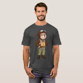 Bear Pilot Aviator 2 T-Shirt (Vorne ganz)