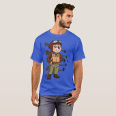 Bear Pilot Aviator T-Shirt (Vorne ganz)