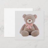 Bear Pink Cartoon (Vorne/Hinten)